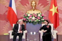 Quan hệ hữu nghị và hợp tác truyền thống Việt Nam-Séc đang phát triển mạnh mẽ