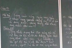 Nam sinh Bình Dương biến tấu lời giải Toán thành bài văn nghị luận đầy đủ 3 phần