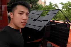 Bị chỉ trích vì làm nhà bằng 5.000 ống hút, vlogger vẫn cố 'phản pháo'