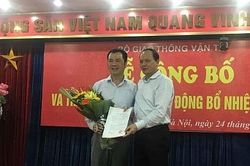 Bộ Giao thông Vận tải bổ nhiệm Phó Cục trưởng Cục Đường thủy nội địa