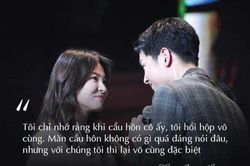 Những lời ngọt hơn cả ngôn tình Song Joong Ki, Song Hye Kyo từng trao cho nhau lúc mặn nồng