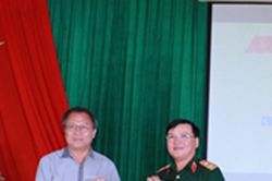 Học viện Lục quân giới thiệu chuyên đề về biển đảo tại huyện Di Linh