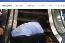 Sự thật clip bé trai bị kẹt vào cầu thang cuốn tại Siêu thị Coopmart Hà Tĩnh