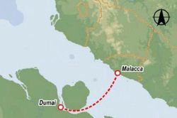 Indonesia và Malaysia sẽ mở tuyến đường thủy Dumai-Malacca