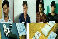 Đột kích ngôi nhà không số, phát hiện nhiều ma túy cùng súng đạn