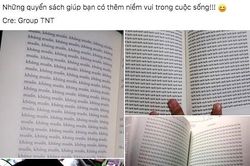 Ngã ngửa những trang sách chỉ một từ 'ha'