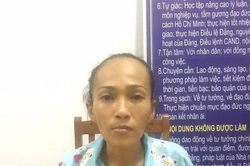 'Nữ quái' trốn truy nã bị bắt khi đang ngồi bên lề đường