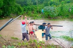 Đắk Lắk: Mưa lớn, một người dân bị nước cuốn trôi