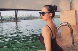 Hotgirl Sài thành bị đồn là bạn gái mới của Quang Hải diện bikini cực 'nóng'