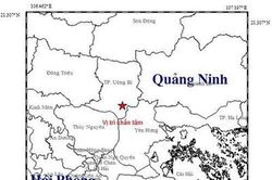 Động đất gây rung lắc tại Quảng Ninh