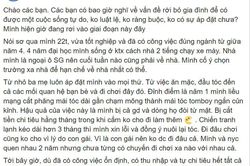 Bị bố mẹ quản thúc quá chặt, cô gái 22 tuổi 'kêu cứu' CĐM