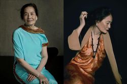 Phạm Quỳnh Anh, Thân Thúy Hà gợi cảm cùng mẫu nữ 73 tuổi