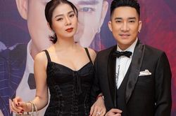Lệ Quyên xách túi hàng hiệu 1,5 tỷ tới mừng liveshow Quang Hà