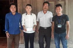 Nam sinh lớp 12 dũng cảm cứu hai người thoát khỏi dòng lũ dữ