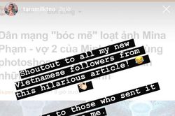 Sau khi bị vợ hai Minh Nhựa ăn cắp ảnh, blogger Úc nói gì?