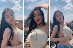 Phẫn nộ với người mẫu khỏa thân trên nóc nhà ở phố cổ Hội An