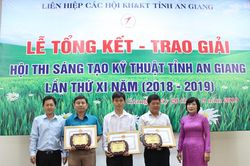 24 giải pháp xuất sắc đoạt giải tại Hội thi Sáng tạo kỹ thuật tỉnh An Giang lần XI