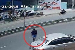 Truy tìm đối tượng trộm xe ô tô giữa ban ngày