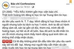 Cảnh báo: Yêu râu xanh xuất hiện gần trường Báo chí khiến hội chị em lo lắng