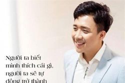 Trấn Thành và những phát ngôn về tình yêu 'để đời'