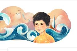 Nhà thơ Xuân Quỳnh bất ngờ được Google vinh danh cùng 'Sóng', 'Thuyền và biển'