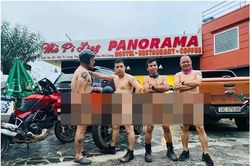 4 quý ông khỏa thân trên đèo Mã Pì Lèng: Thiếu não còn tỏ ra nguy hiểm?