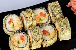 Đổi món cho cả nhà với sushi chiên xù giòn ngon