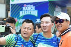 Tự Long - Tuấn Hưng - Thành Trung và cuộc thi chạy có 'một không hai'