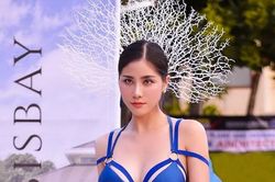 Hoàng Hạnh giành huy chương vàng đầu tiên tại Miss Earth