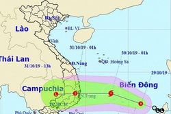 Áp thấp nhiệt đới liên tục mạnh lên, cảnh báo nguy cơ bão giật cấp 10 đổ bộ Bình Định-Ninh Thuận