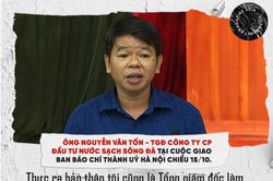 Phát ngôn dậy sóng của TGĐ 'làm thuê' Công ty nước sạch Sông Đà vừa miễn nhiệm