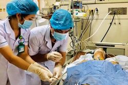 Ngã từ độ cao 15m, thanh niên bị cây nhọn đâm xuyên người