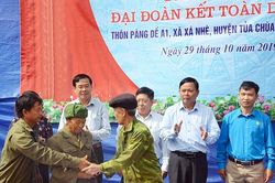 Ðiện Biên tổ chức điểm Ngày hội Ðại đoàn kết toàn dân tộc