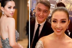 Hoa hậu Tiểu Vy có ẩn ý khi đăng ảnh chúc mừng thủ môn Lâm Tây?