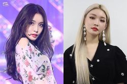 Chungha thích để tóc ngôi giữa, không tạo kiểu cầu kỳ vẫn được khen