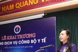 Bộ trưởng bộ Y tế: Cổng Dịch vụ công hoạt động sẽ giúp đơn giản hóa giải quyết thủ tục hành chính