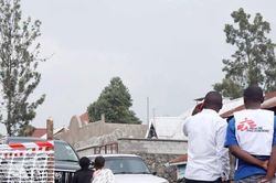 Máy bay rơi xuống khu dân cư ở Congo, 18 người thiệt mạng