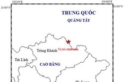 Liên tiếp động đất ở Cao Bằng và biên giới Trung Quốc, Hà Nội chịu rung chấn nhẹ
