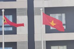 Lễ thượng cờ các quốc gia tham dự SEA Games 30