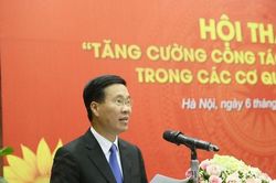 Trưởng Ban Tuyên giáo T.Ư Võ Văn Thưởng: Thực hiện nghiệm quy định về xây dựng Đảng trong cơ quan báo chí