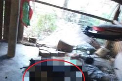 Quấn chăn ngủ cạnh bếp lửa, người phụ nữ Kon Tum chết cháy