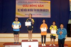 Đào Ngọc Tường Vi: Tay vợt bóng bàn 'nhí' Tam Điệp