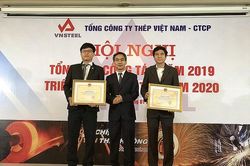 VNSTEEL: Năm 2019 các chỉ tiêu tài chính đều đạt kế hoạch