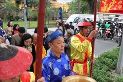 Nghi lễ 'Tống cựu nghinh Tân' tại Hoàng thành Thăng Long