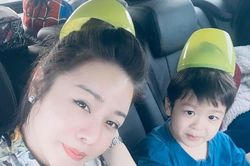 Nhật Kim Anh đưa con trai đi chơi giữa ồn ào tranh chấp với chồng cũ