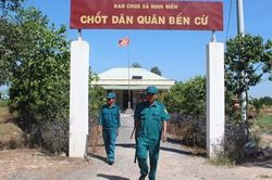 Đón xuân trên chốt dân quân biên giới