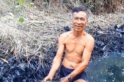 Về Cà Mau tát đìa, bắt cá lóc nướng trui ngày Tết