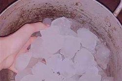 Đêm Giao thừa, Cao Bằng trải qua trận mưa đá to hiếm thấy