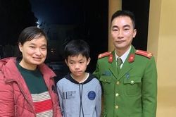 Giúp cháu bé đi lạc trong đêm giao thừa về với gia đình