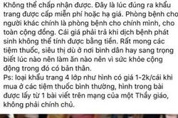 Chủ siêu thị mini ở Hội An phân trần chuyện bị mắng vì bán khẩu trang giá 50.000 đồng/cái